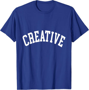 Creative Varsity T-Shirt - T-Shirt | Royal
