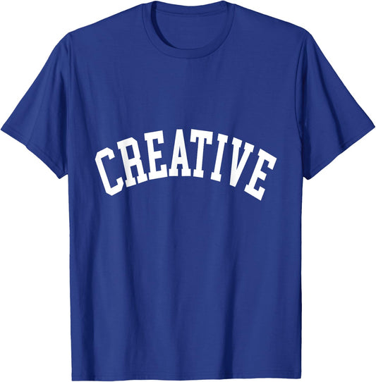 Creative Varsity T-Shirt - T-Shirt | Royal