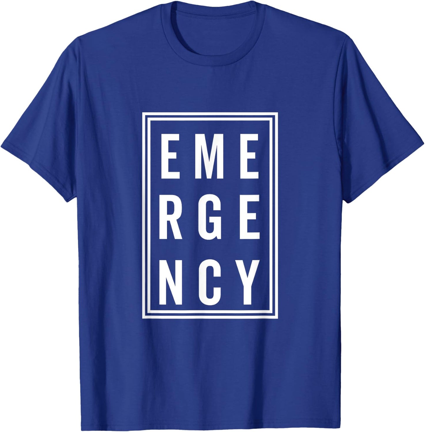 Emergency Nurse RN ER Nurse Emergency Room Hospital T-Shirt - T-Shirt | Royal