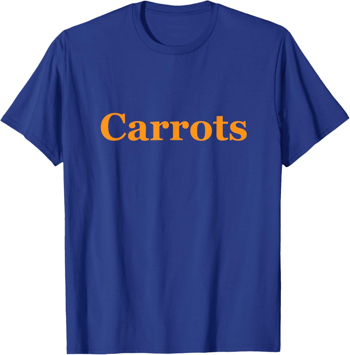 Carrots American Vegetable T-Shirt - T-Shirt | Royal