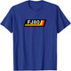 FJ80 Underline Racing 3 Stripes FJ80 FZJ80 HDJ80 HDJ81 T-Shirt - T-Shirt | Royal