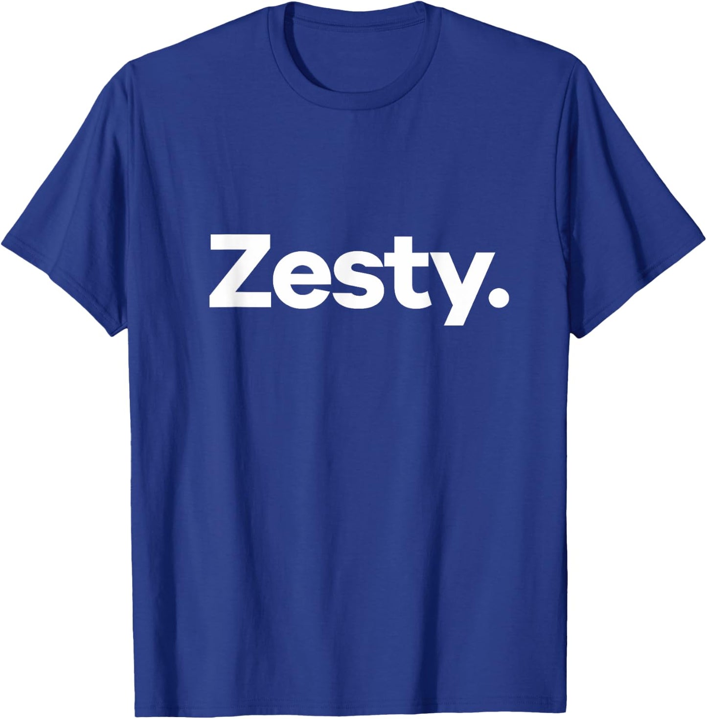 Zesty Idea Designs Black Zesty T-Shirt - T-Shirt | Royal