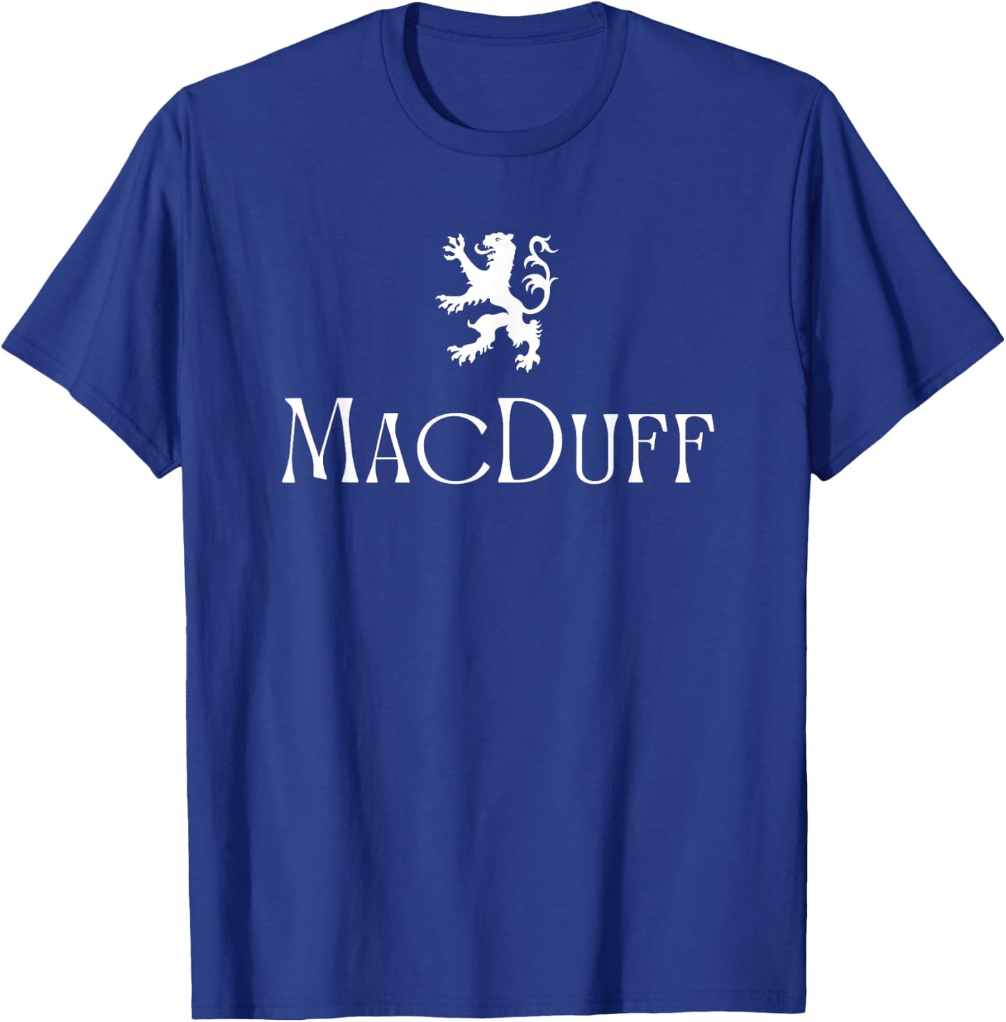 MacDuff Clan Scottish Family Name Scotland Heraldry T-Shirt - T-Shirt | Royal