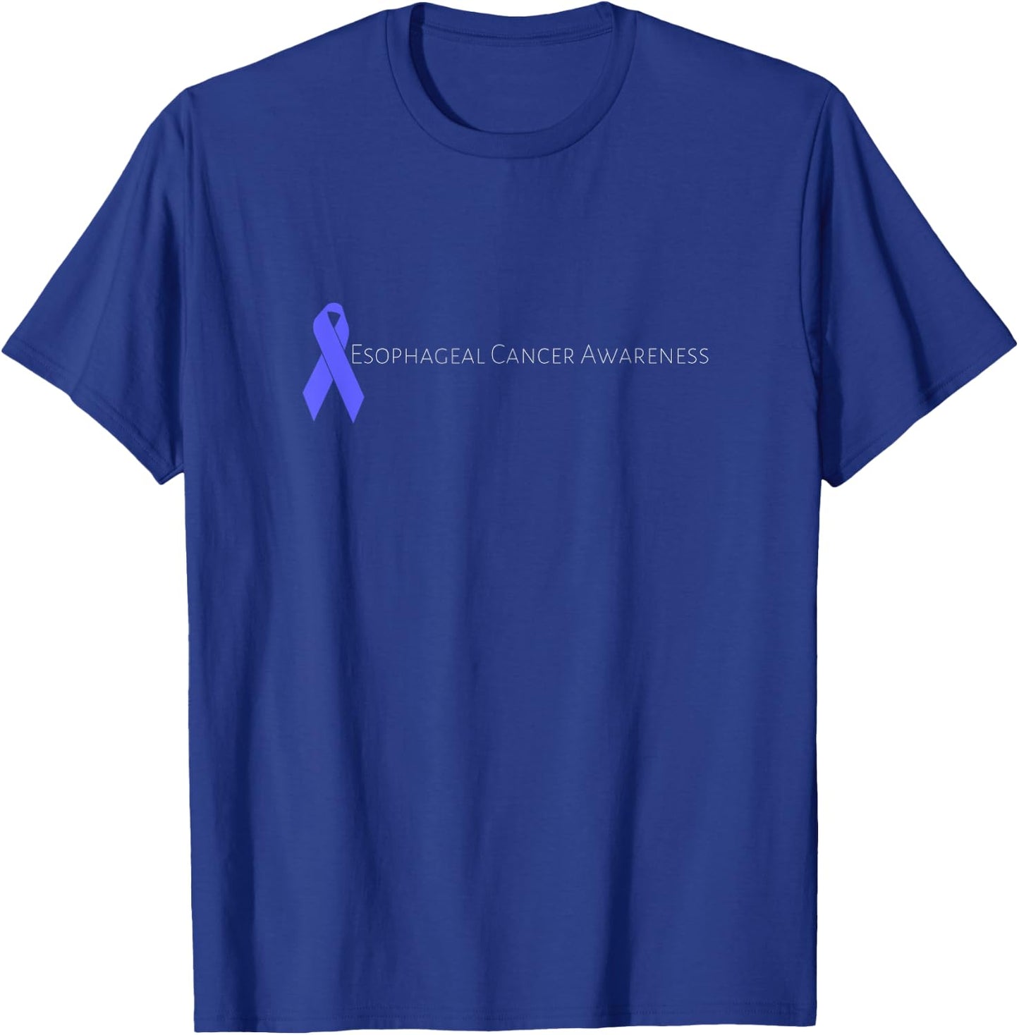 Esophageal Cancer Gift Men Women T-Shirt - T-Shirt | Royal