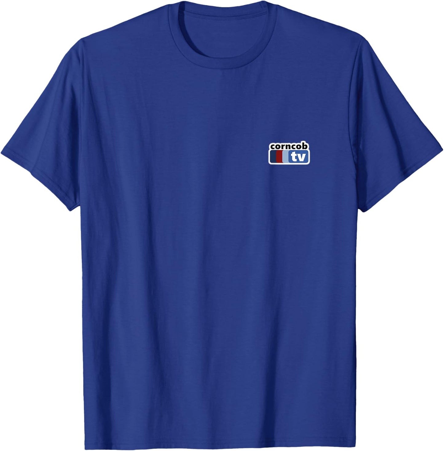 You Should Leave ITYSL Corncob TV Small Logo - Adults - Black - Small - Classic Fit - Short Sleeve - - Casual - All Seasons T-Shirt - T-Shirt | Royal