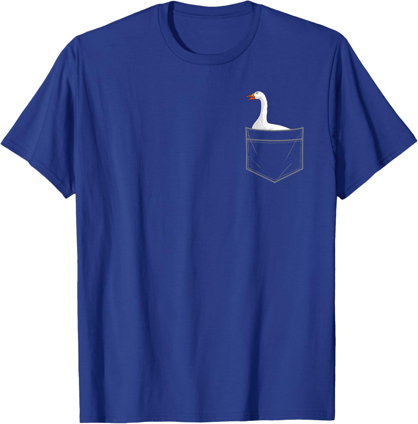 Cool Goose Women Toddler Pocket Canadian Geese Lover T-Shirt - T-Shirt | Royal
