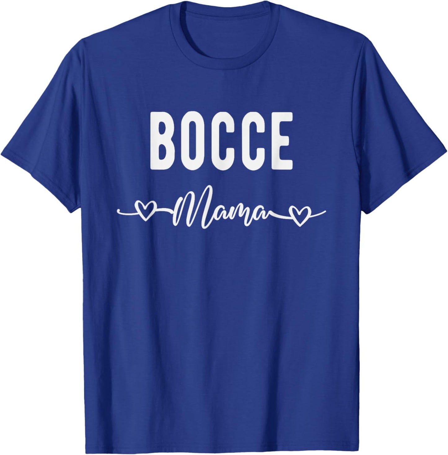 Bocce Mama Funny Bocce Ball Player Gift Bocce Mom T-Shirt - T-Shirt | Royal