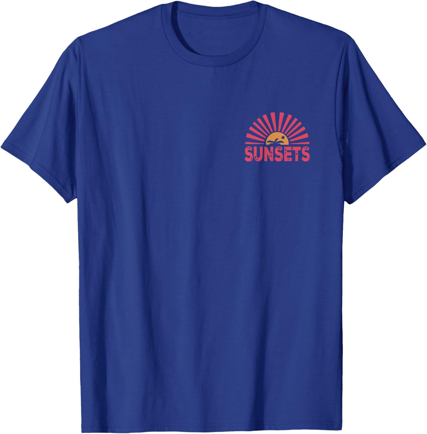Forever Chasing Sunsets T-Shirt - T-Shirt | Royal