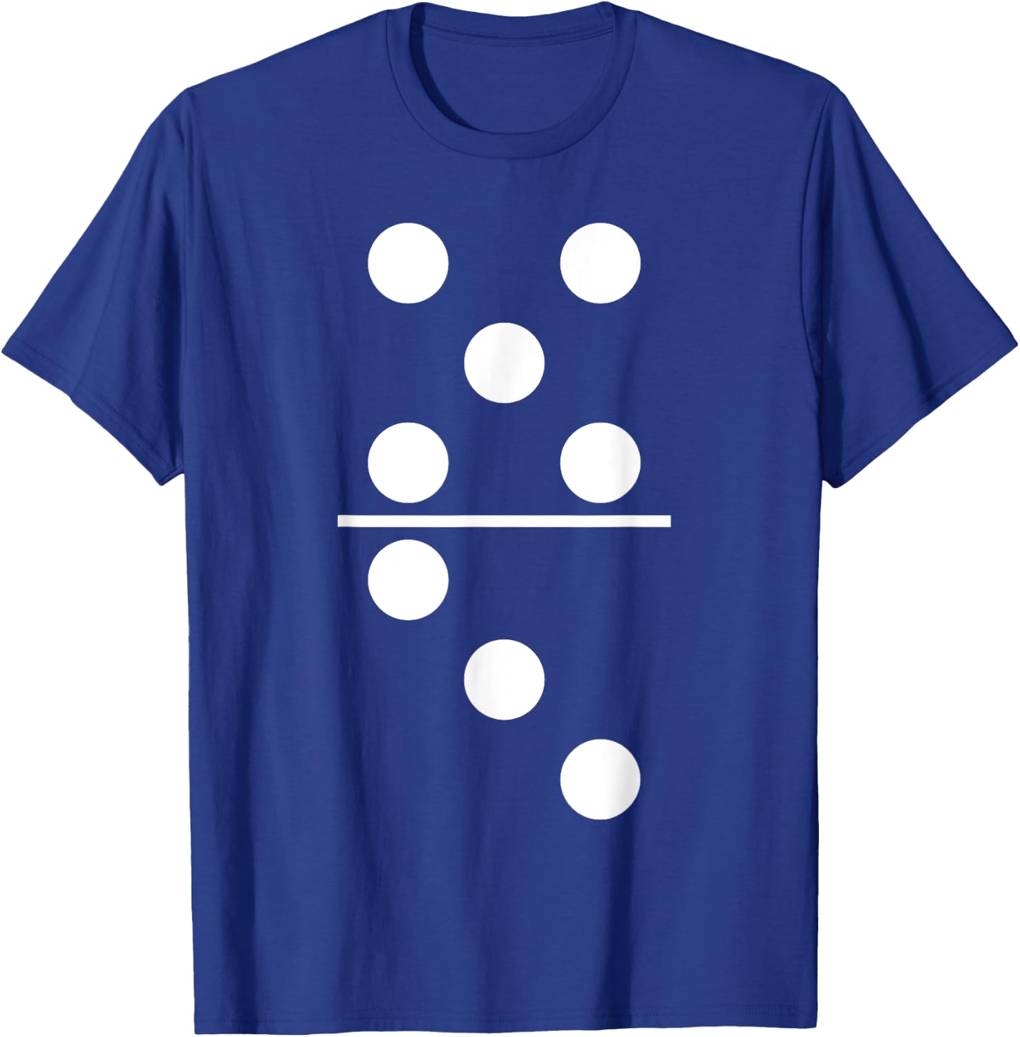 Domino Game 5 3 Matching Halloween Group Costume T-Shirt - T-Shirt | Royal