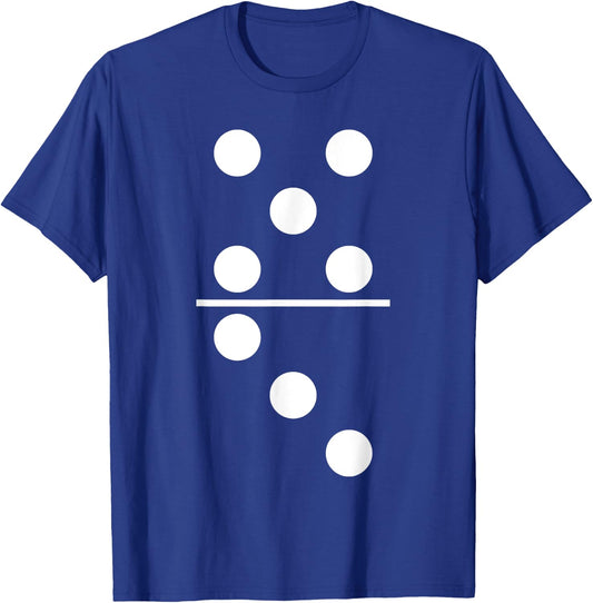 Domino Game 5 3 Matching Halloween Group Costume T-Shirt - T-Shirt | Royal
