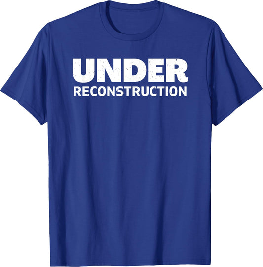 Under Reconstruction T-Shirt - T-Shirt | Royal