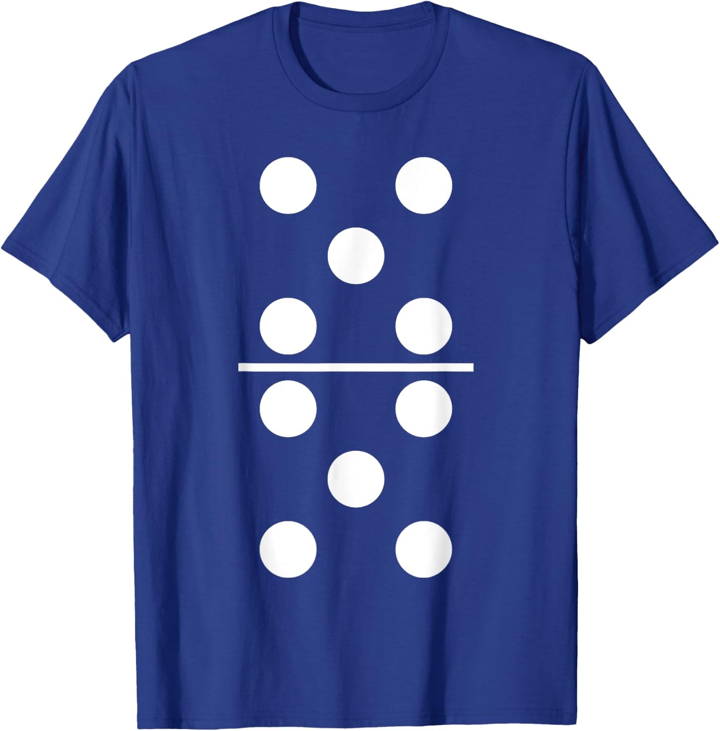 Domino Game 5 5 Matching Halloween Group Costume T-Shirt - T-Shirt | Royal