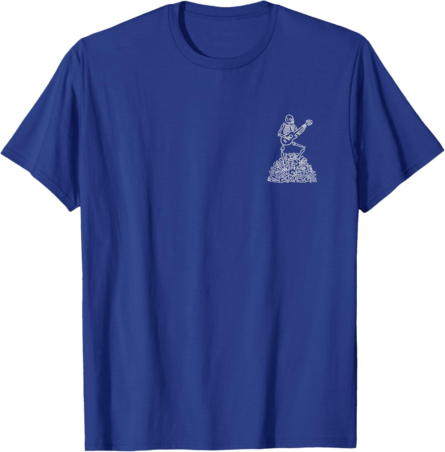 The Night That The Skeletons Came To Life - Front and Back T-Shirt - T-Shirt | Royal