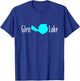 Minimalist Glen Lake, Michigan T-Shirt - T-Shirt | Royal