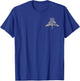 Master Military Freefall Parachutist Badge Army Distressed T-Shirt - T-Shirt | Royal