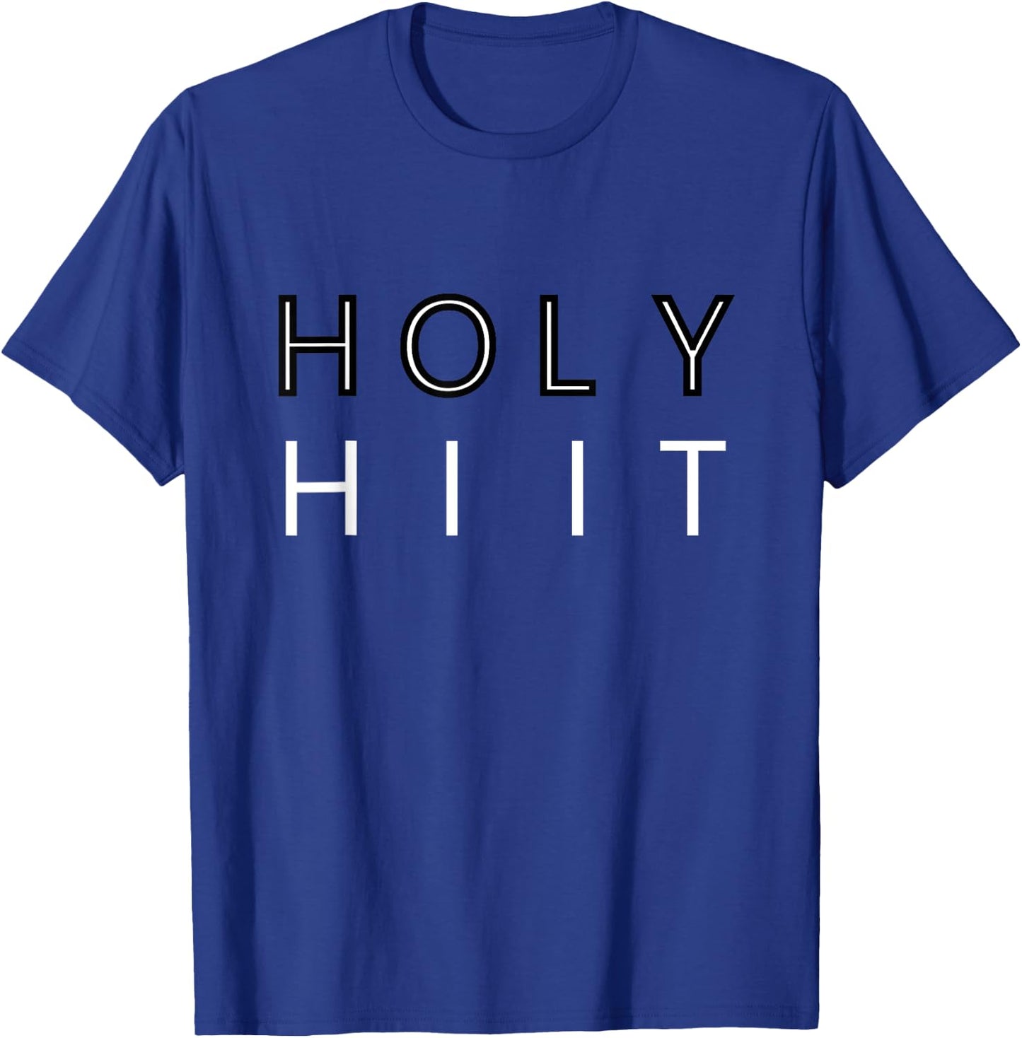 Cool Holy HIIT Design T-Shirt - T-Shirt | Royal