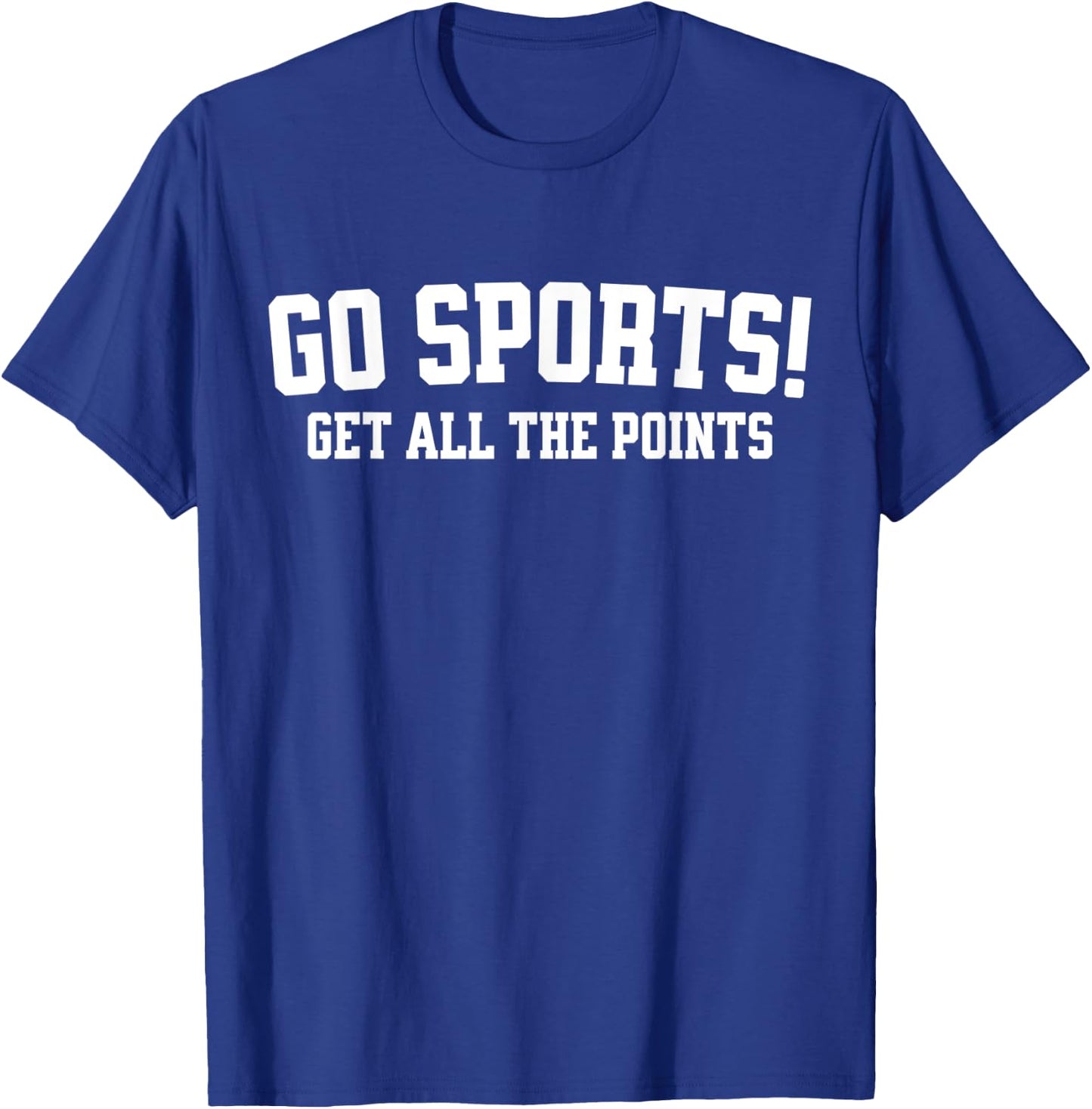Non Sports Fan Funny T-Shirt - T-Shirt | Royal
