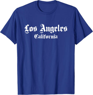 Los Angeles - California - LA - Throwback Design - Classic T-Shirt - T-Shirt | Royal