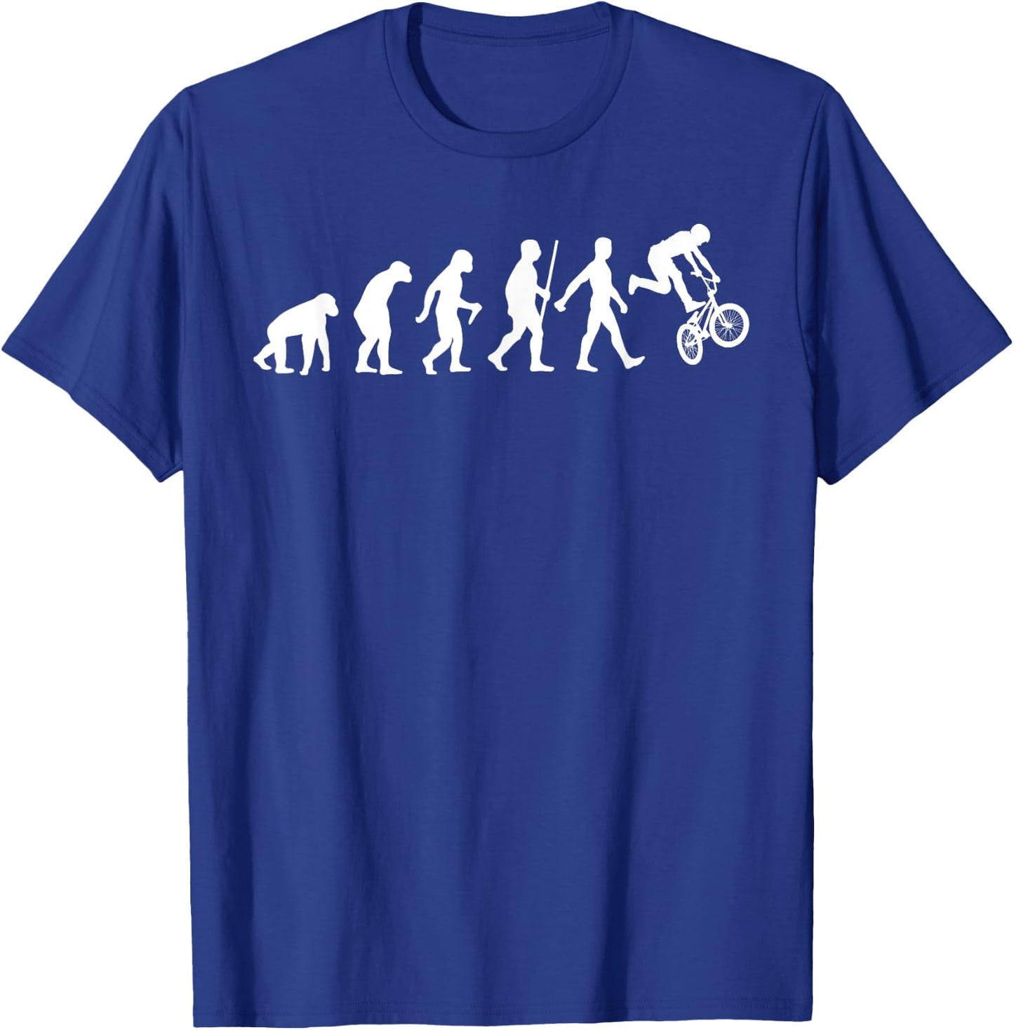 Funny BMX Bike Art Women Offroad Freestyle BMX Lover T-Shirt - T-Shirt | Royal