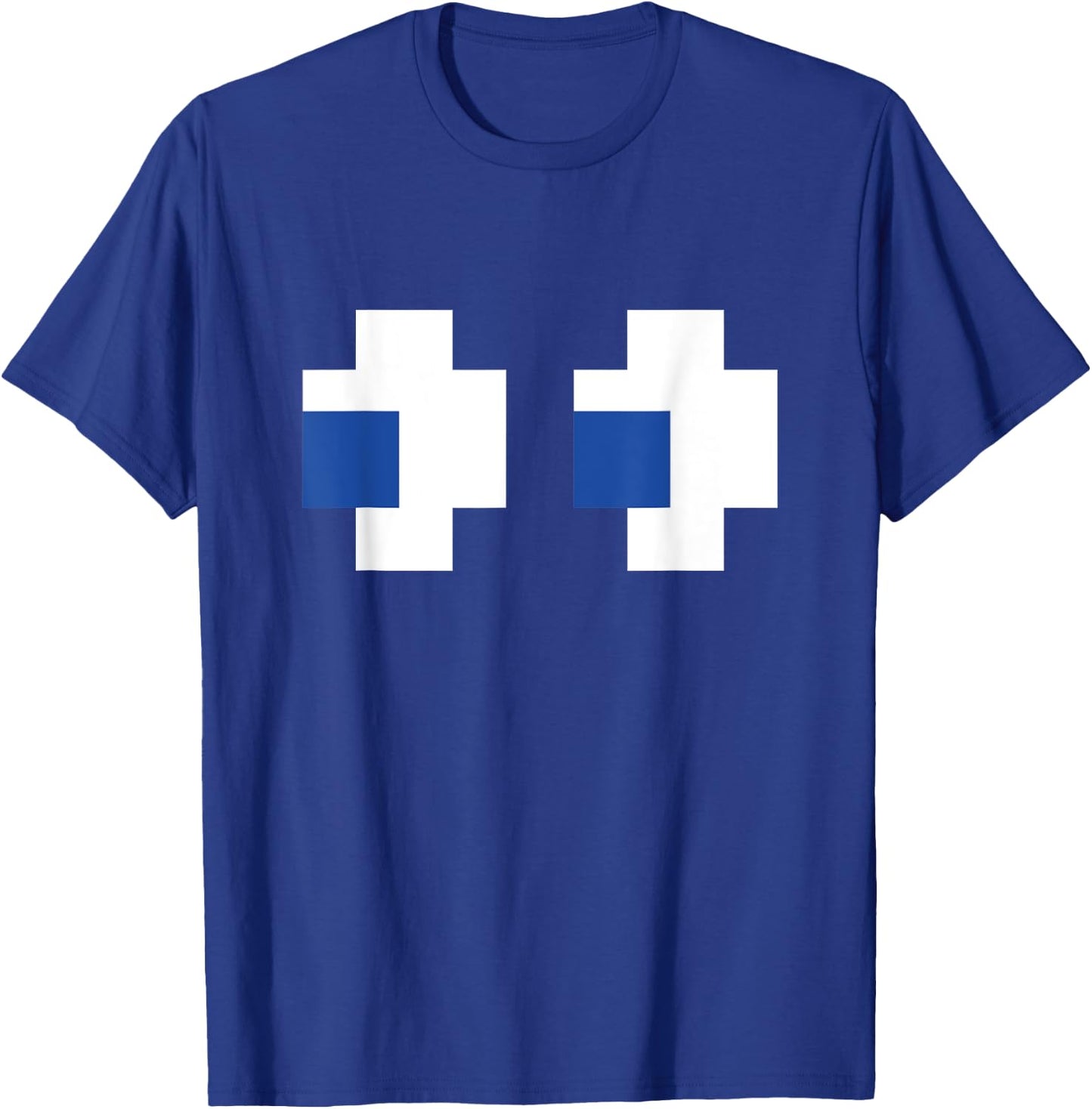 Retro Arcade Gaming Halloween Ghost Costume T-Shirt - T-Shirt | Royal