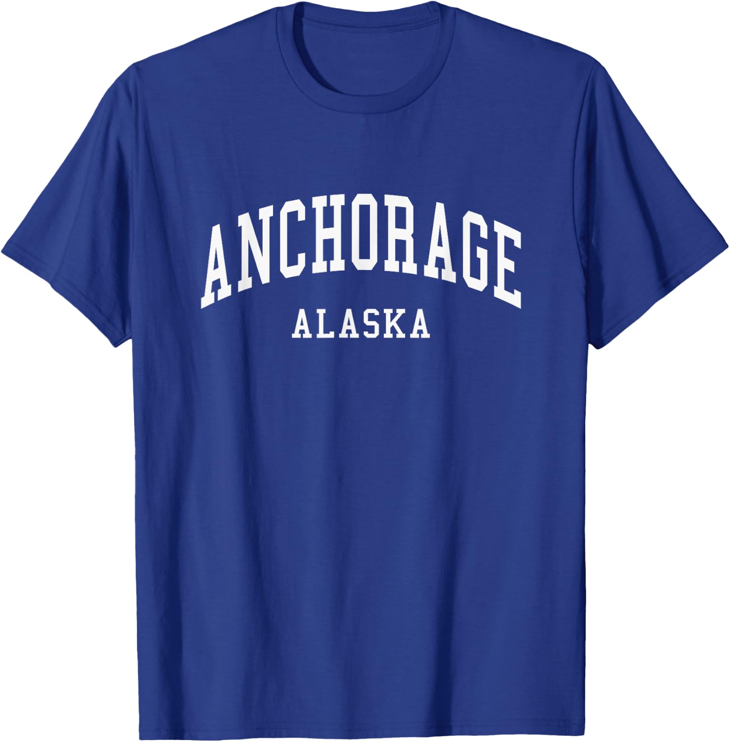 Anchorage - Alaska - Throwback Design - Classic T-Shirt - T-Shirt | Royal