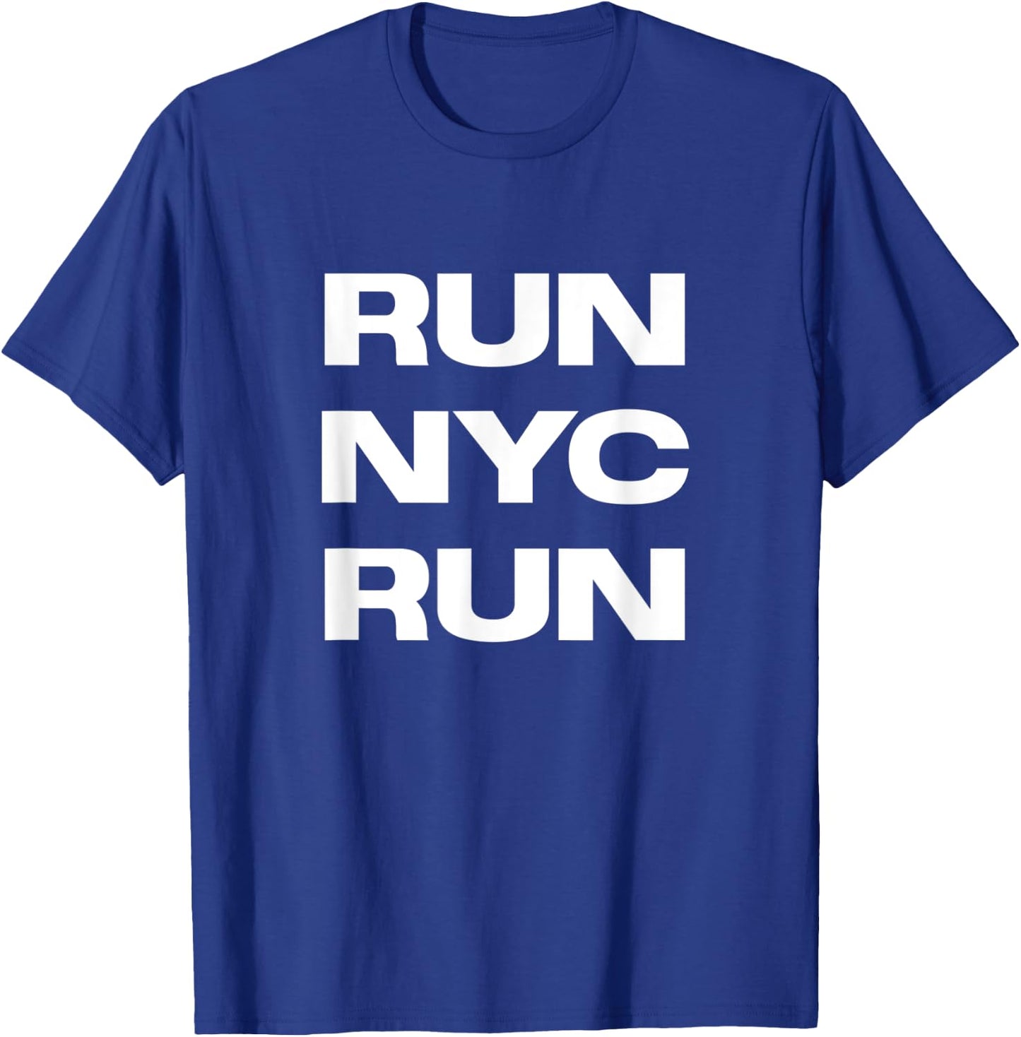 Run NYC Run Running T-Shirt - T-Shirt | Royal