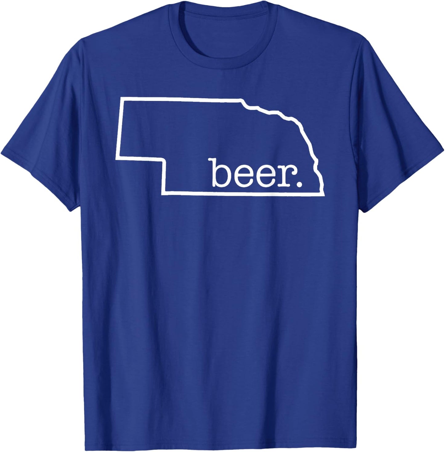 Craft Beer Lover Nebraska Beer State Of Nebraska Men Women T-Shirt - T-Shirt | Royal