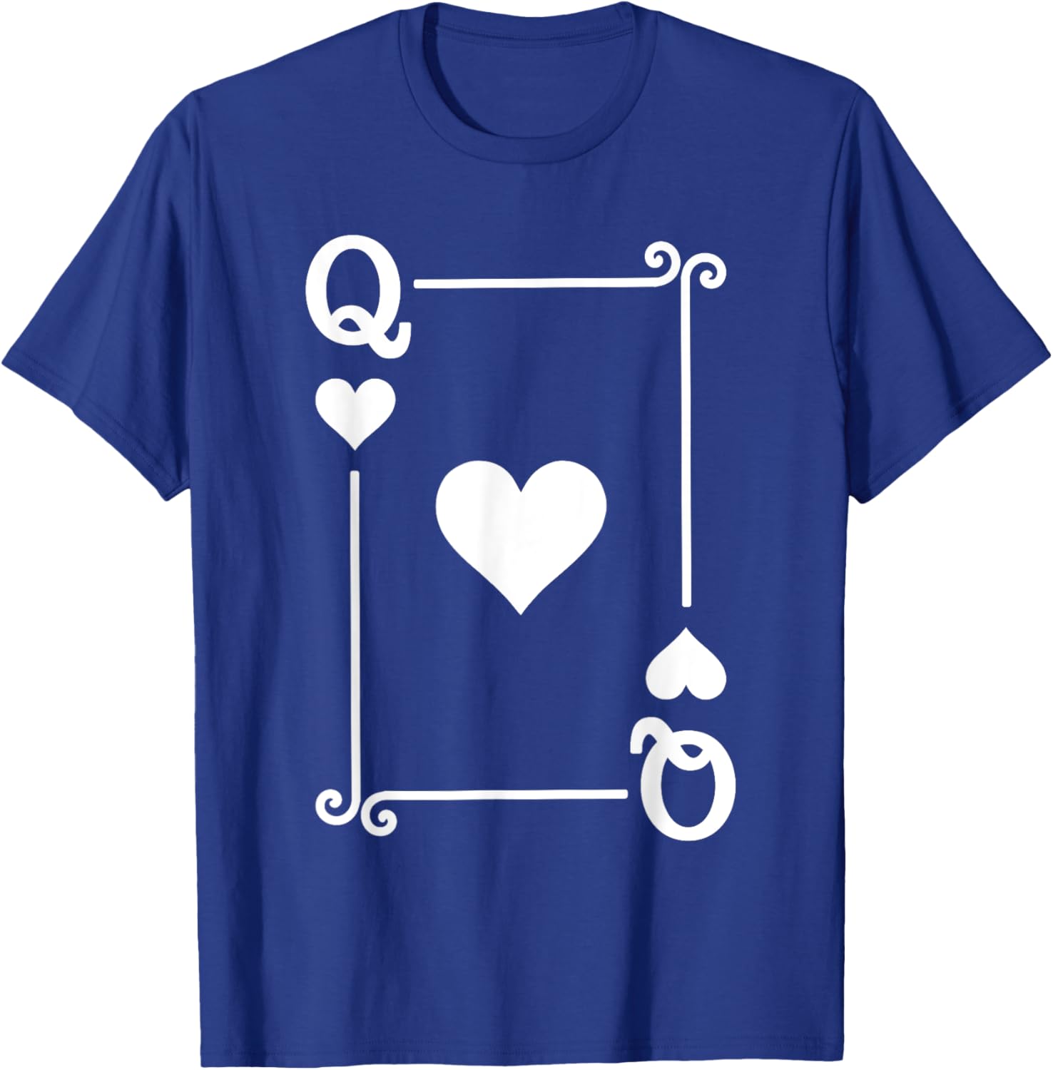 Playing Cards Costume - Queen Hearts Card - Queen Card T-Shirt - T-Shirt | Royal