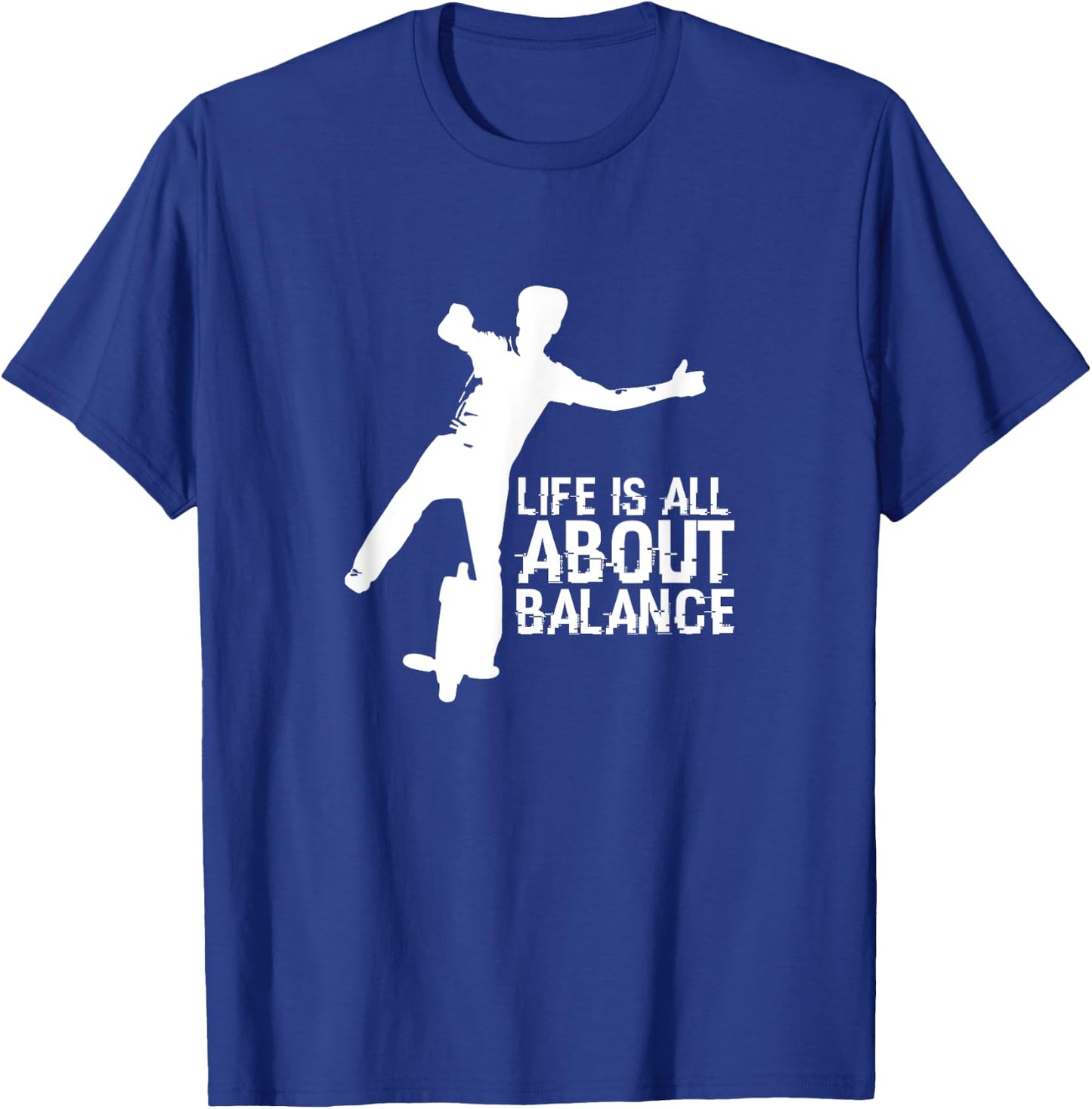 EUC white balance T-Shirt - T-Shirt | Royal