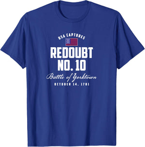 USA Captures Redoubt Number 10 T-Shirt - T-Shirt | Royal