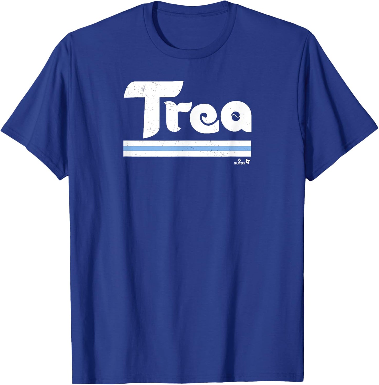Trea Turner - Trea Script Philly - Philadelphia Baseball T-Shirt - T-Shirt | Royal