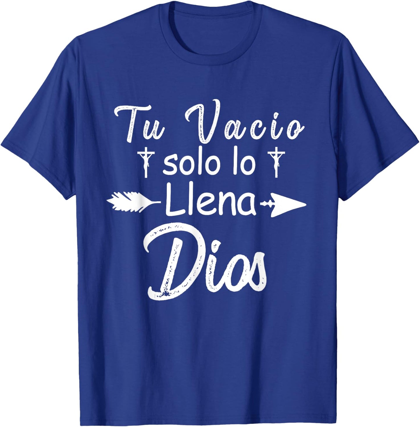 Camiseta cristiana Para Mujer Y Mujer en espanol Cristiano T-Shirt - T-Shirt | Royal