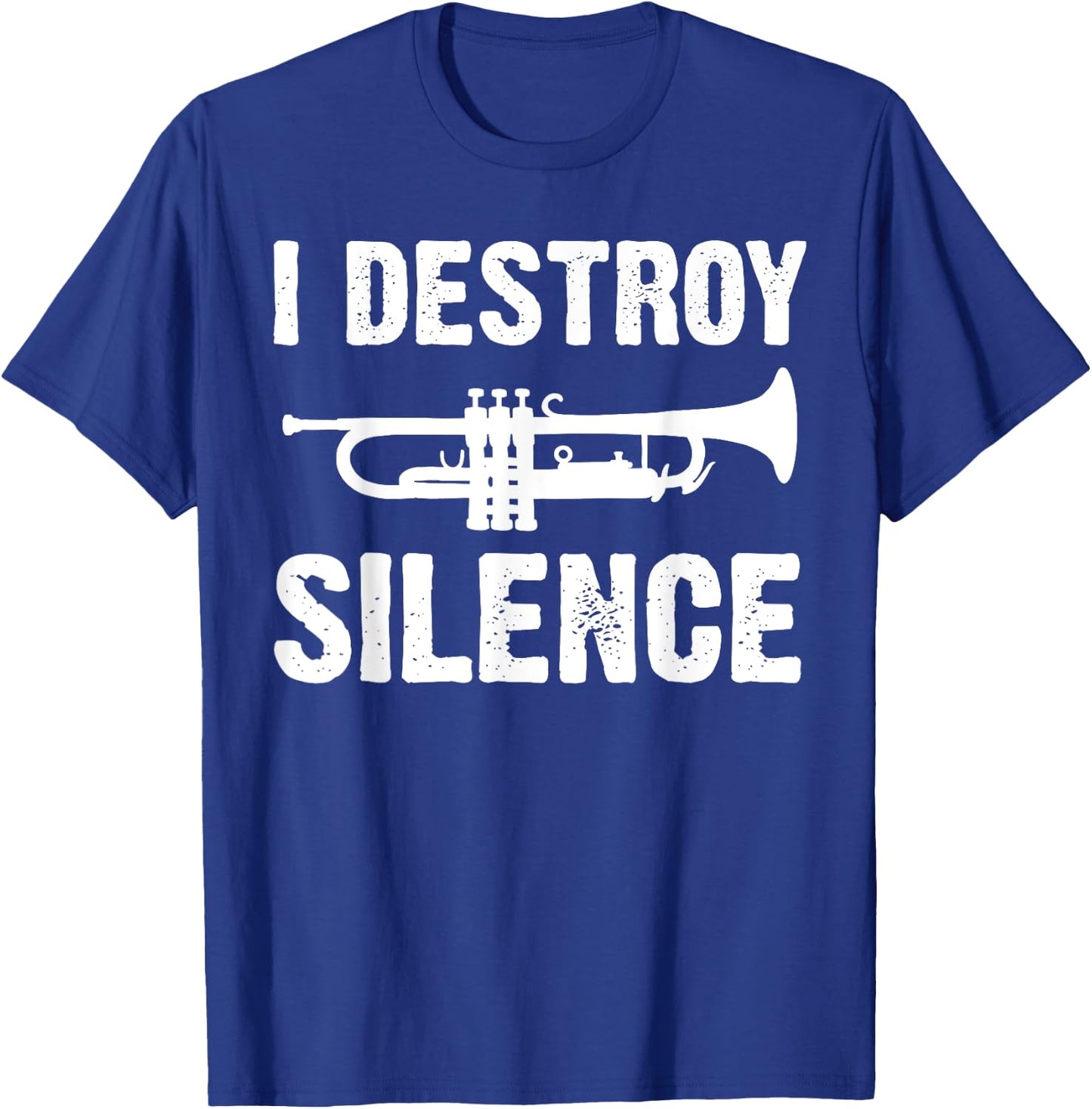 Funny Trumpet Player Art Women Trumpeter Orchestra T-Shirt - T-Shirt | Royal