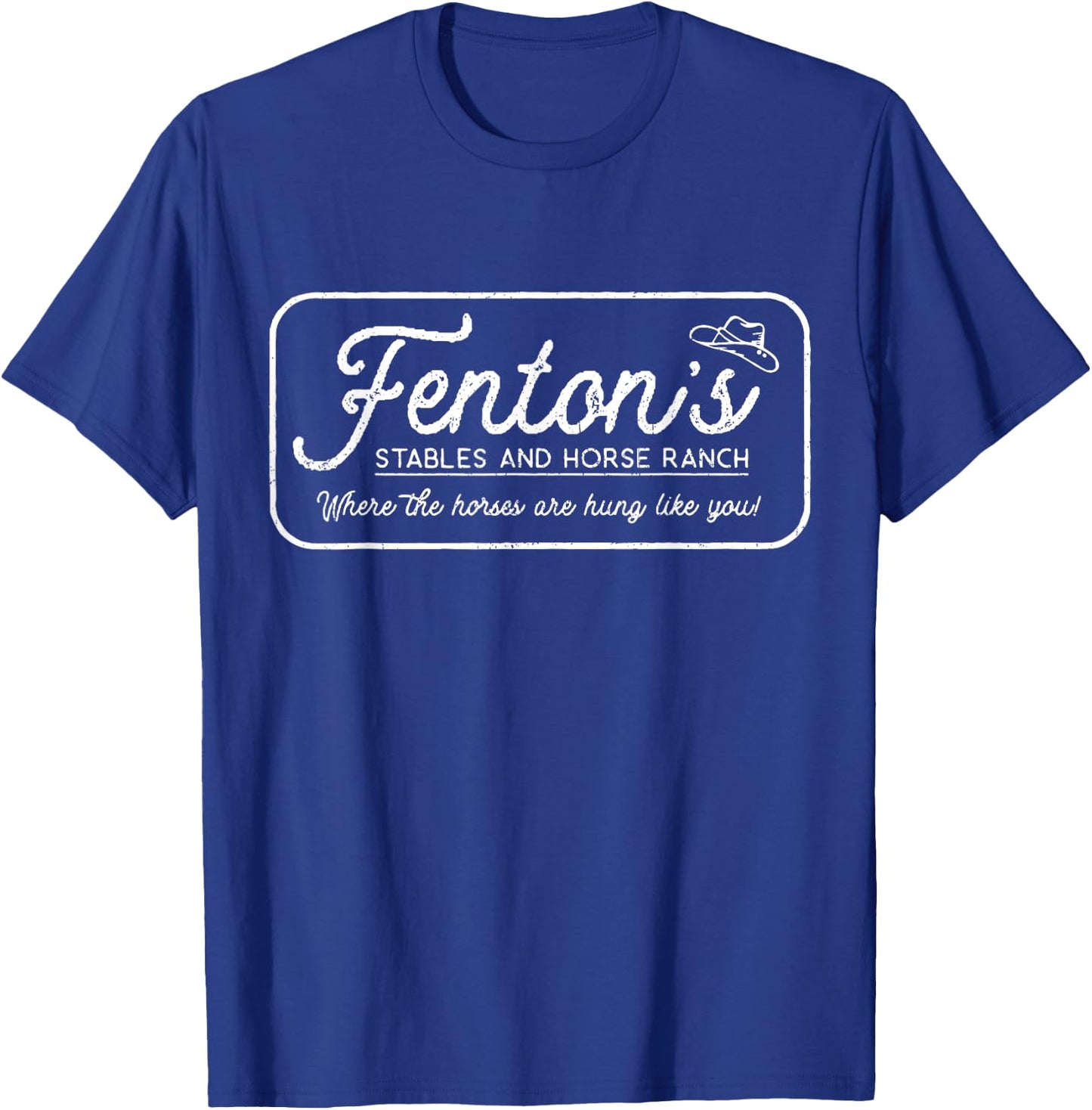 Fenton's Stables And Horse Ranch T-Shirt - T-Shirt | Royal
