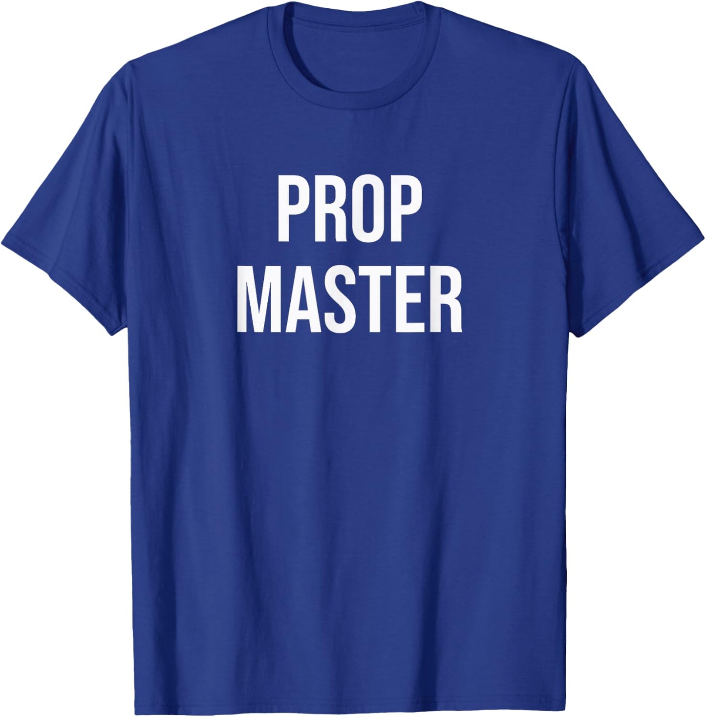 Prop Master T-Shirt - T-Shirt | Royal