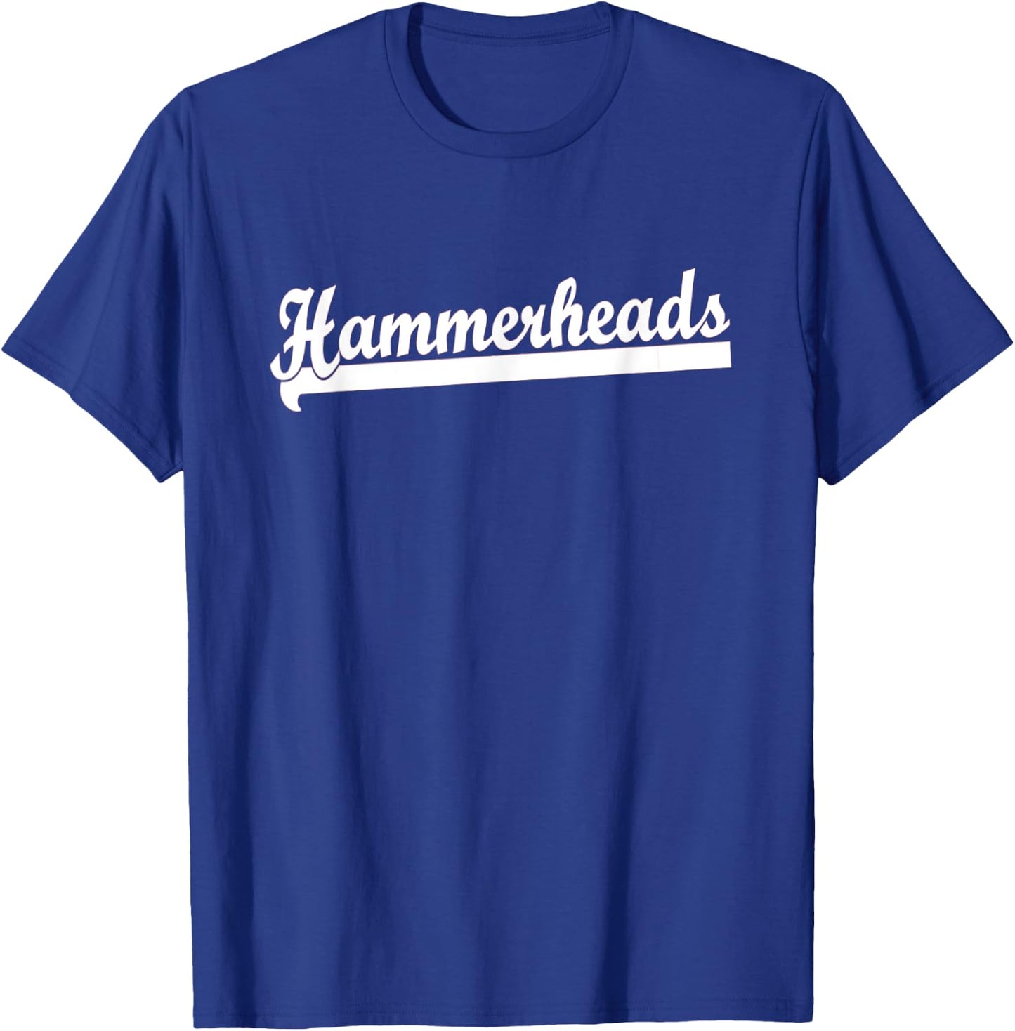 HAMMERHEADS Soccer Lacrosse Baseball Football Swim Team T-Shirt - T-Shirt | Royal