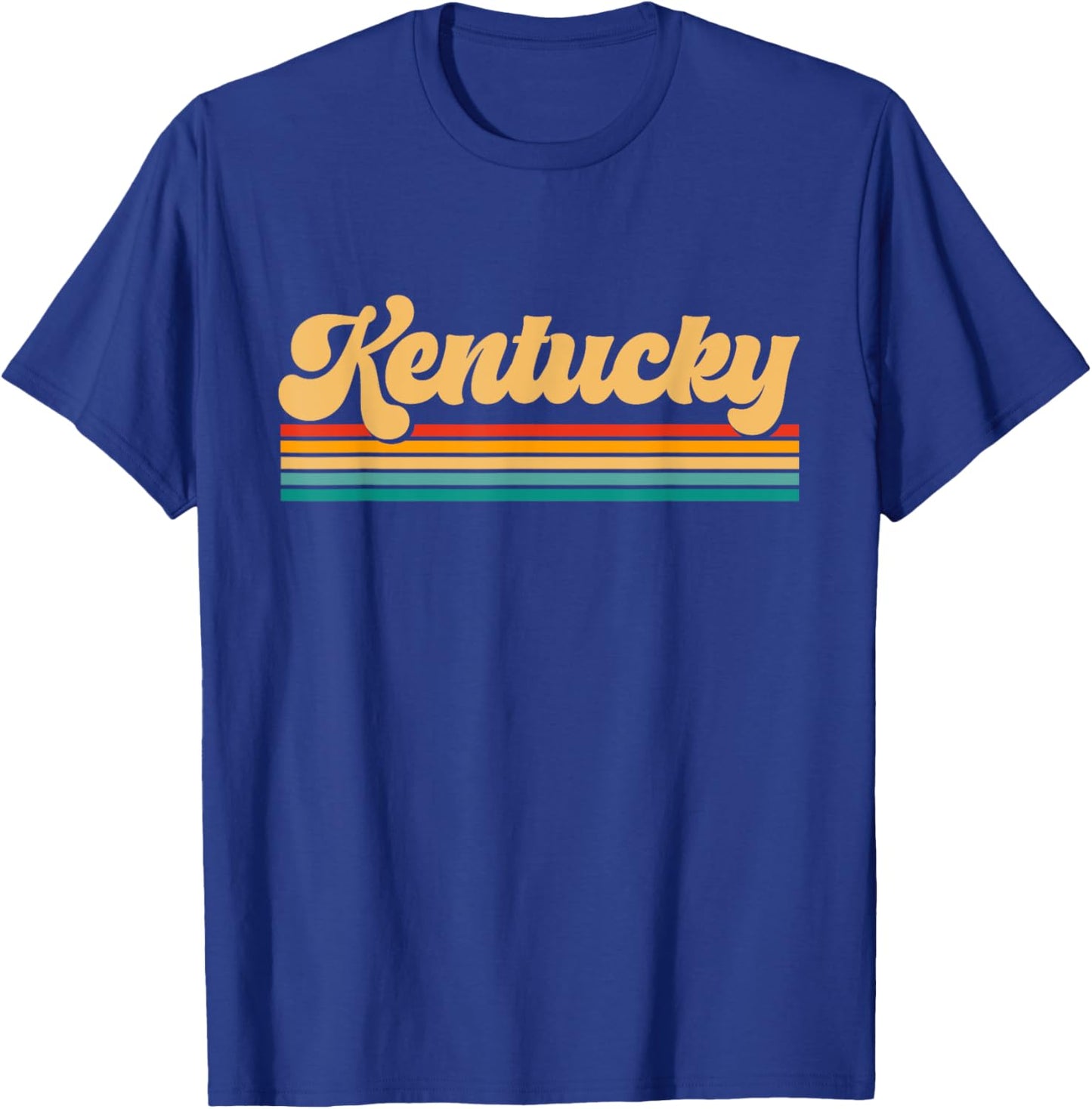 BASBO -Kids Black Kentucky State T-Shirt - T-Shirt | Royal