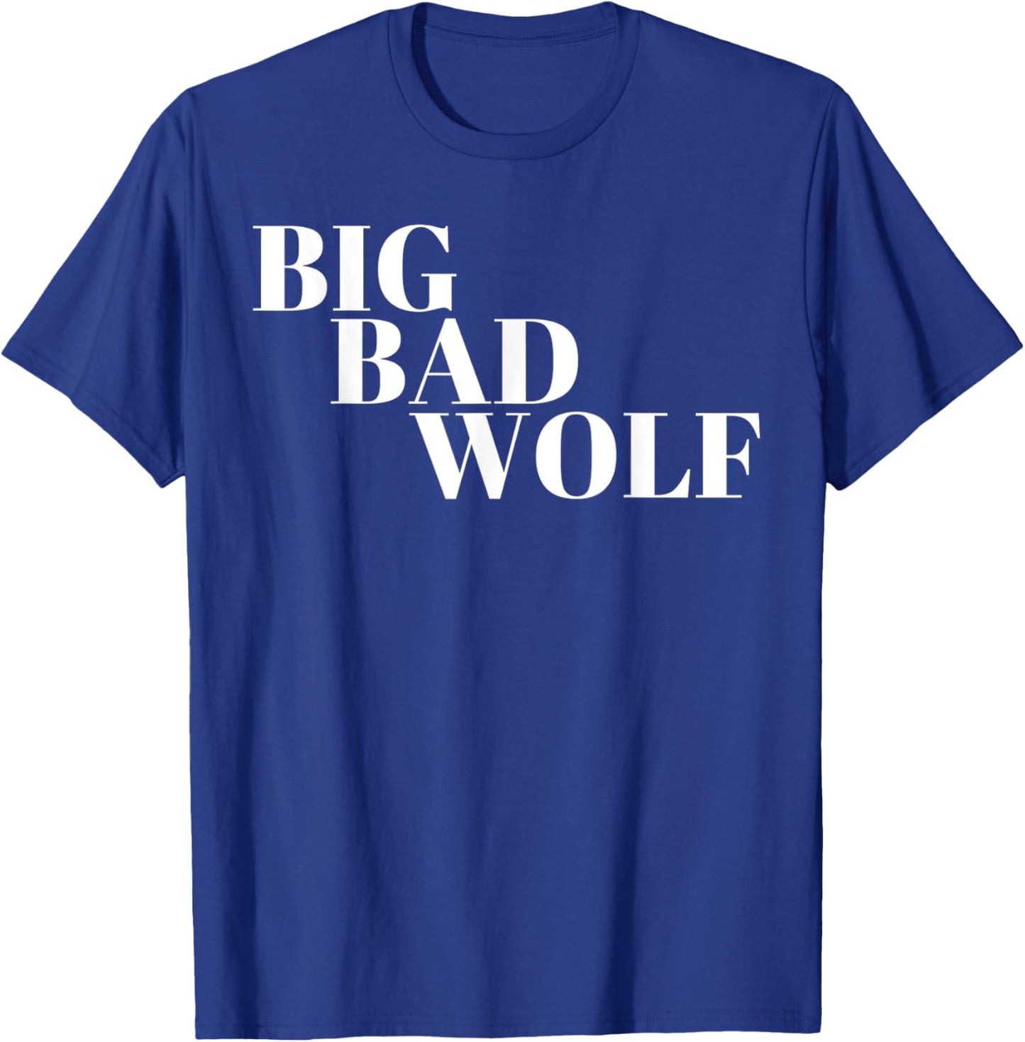 Big Bad Wolf White T-Shirt - T-Shirt | Royal