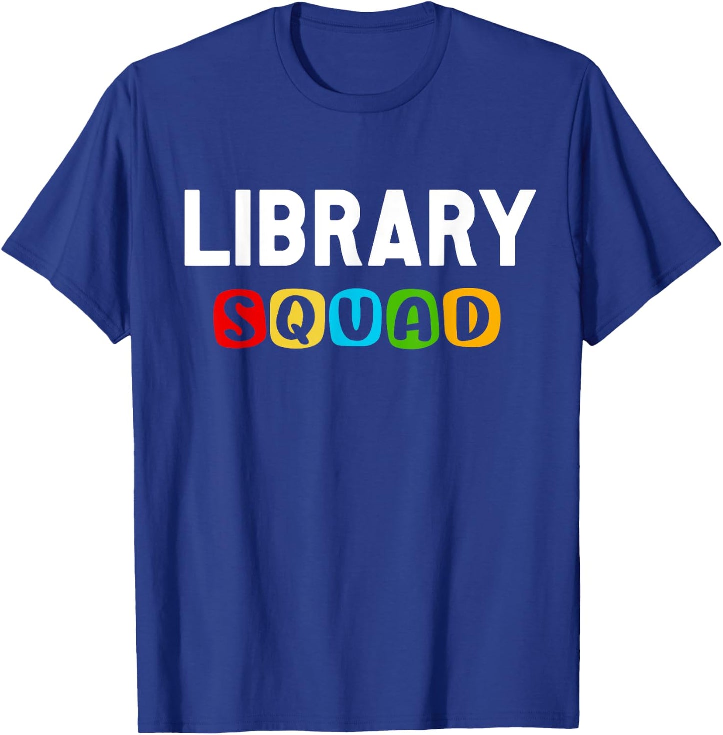 Library Squad Design for Library Volunteer T-Shirt - T-Shirt | Royal