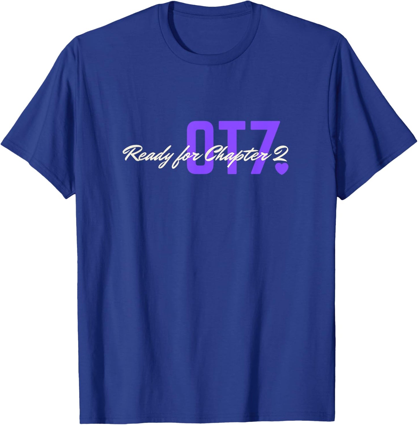 OT7 Chapter 2 Kpop Idol Purple Group Fan Army Youth T-Shirt - T-Shirt | Royal