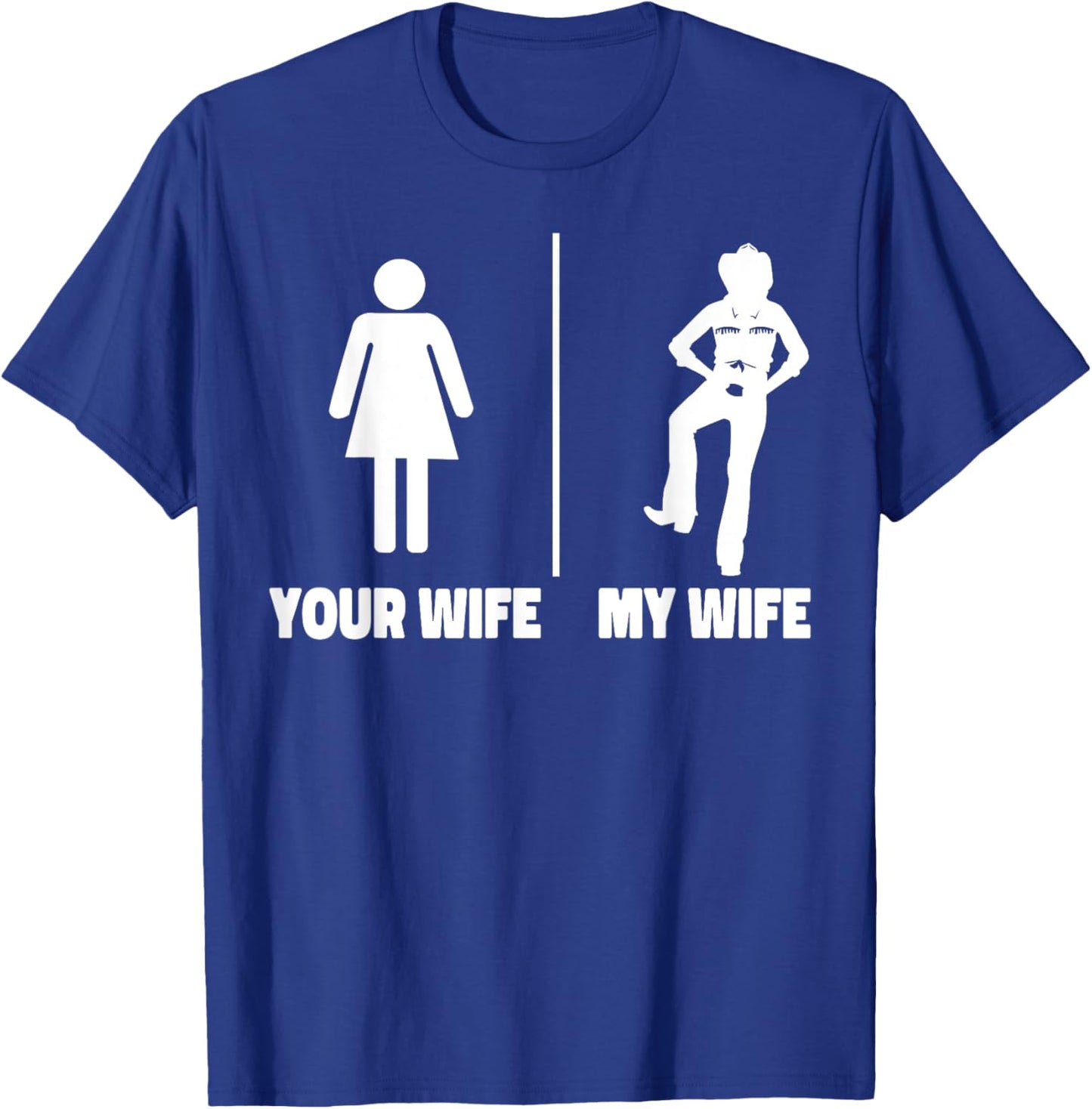Line Dancing Dance Teacher Your Wife My Wife T-Shirt - T-Shirt | Royal