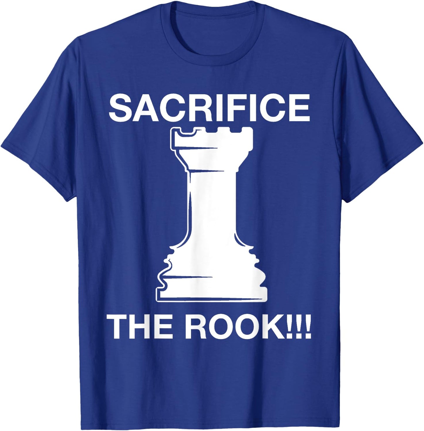 Funny Chess Player Chess Sacrifice the Rook Meme Online Game T-Shirt - T-Shirt | Royal