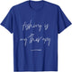Fishing Is My Therapy Fishing Quote For Fishing Lovers T-Shirt - T-Shirt | Royal