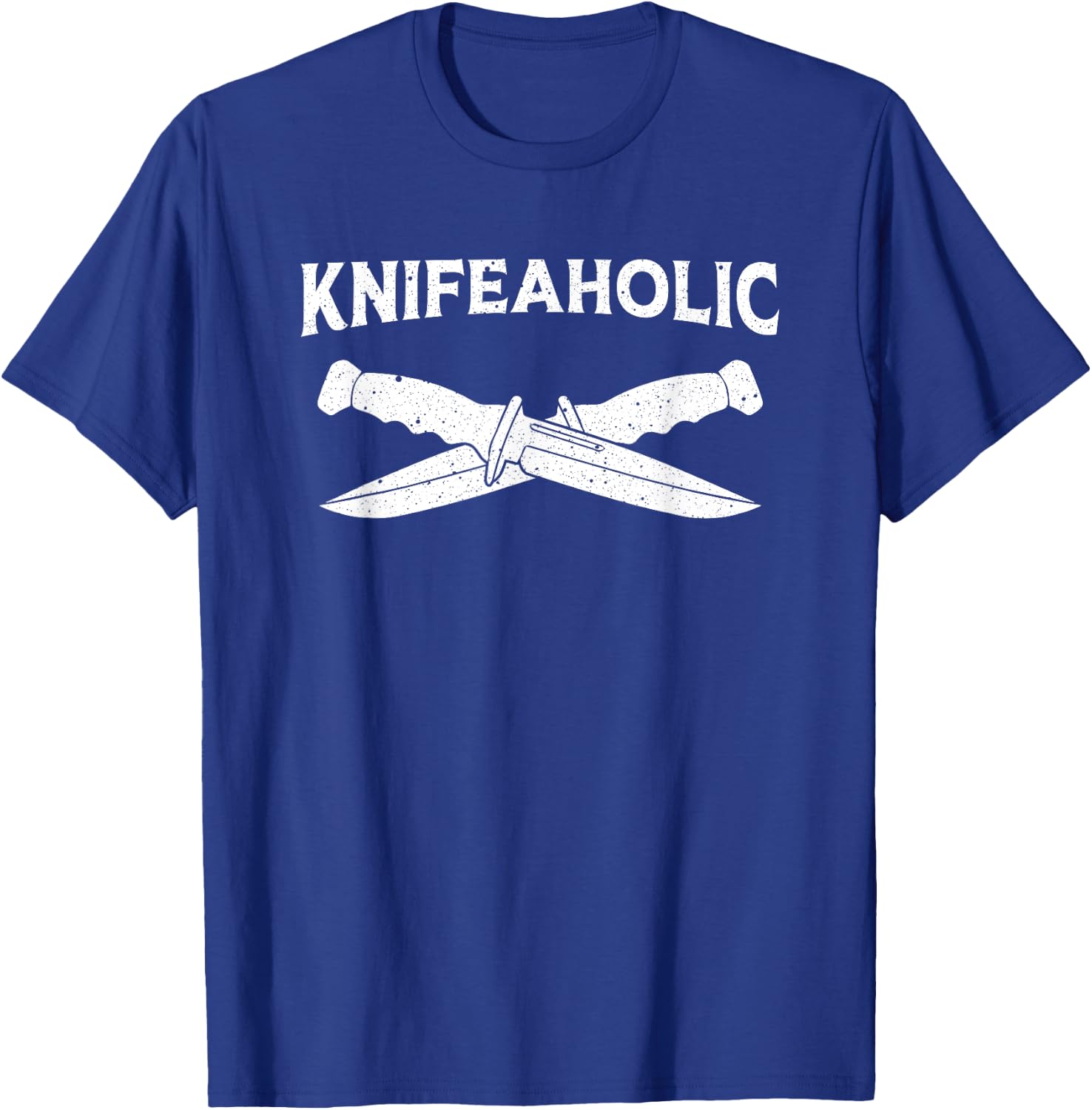 Knife Collecting Art Women Pocket Knives Blacksmith T-Shirt - T-Shirt | Royal