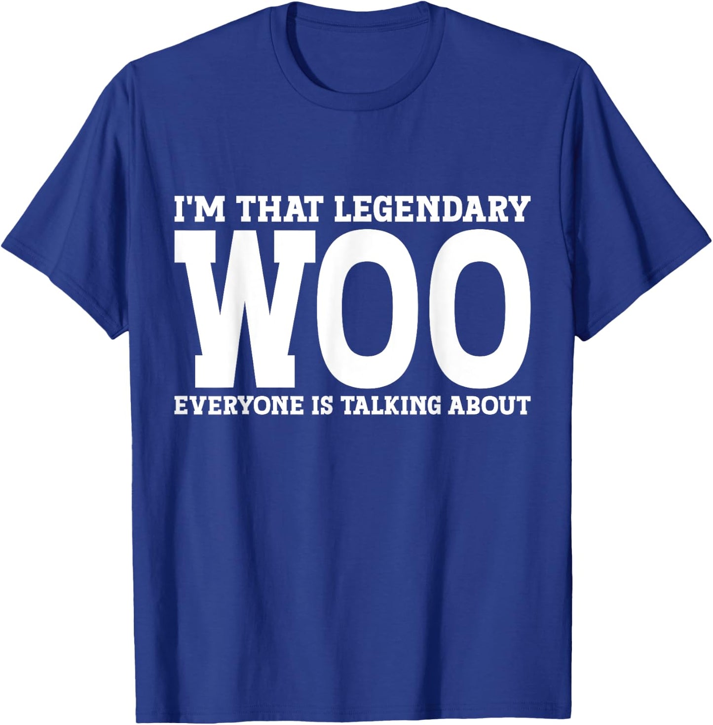 Woo Surname Funny Team Family Last Name Woo T-Shirt - T-Shirt | Royal
