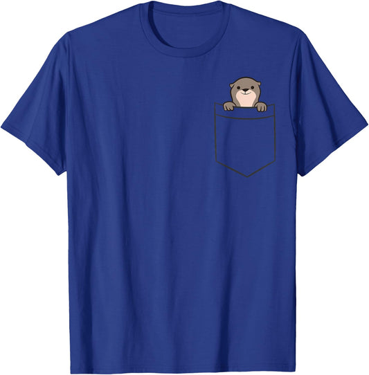 Otter In The Pocket Cute Otter T-Shirt - T-Shirt | Royal