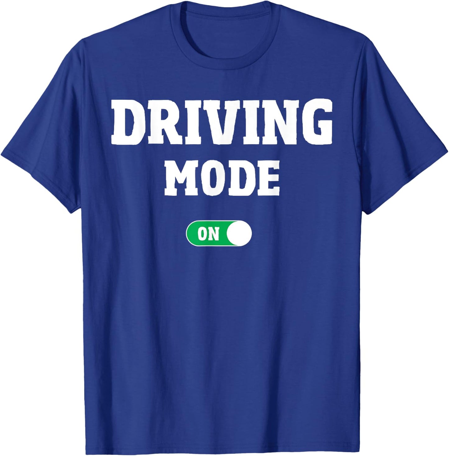Driving School Test - Funny Driver's License Driving Mode On T-Shirt - T-Shirt | Royal