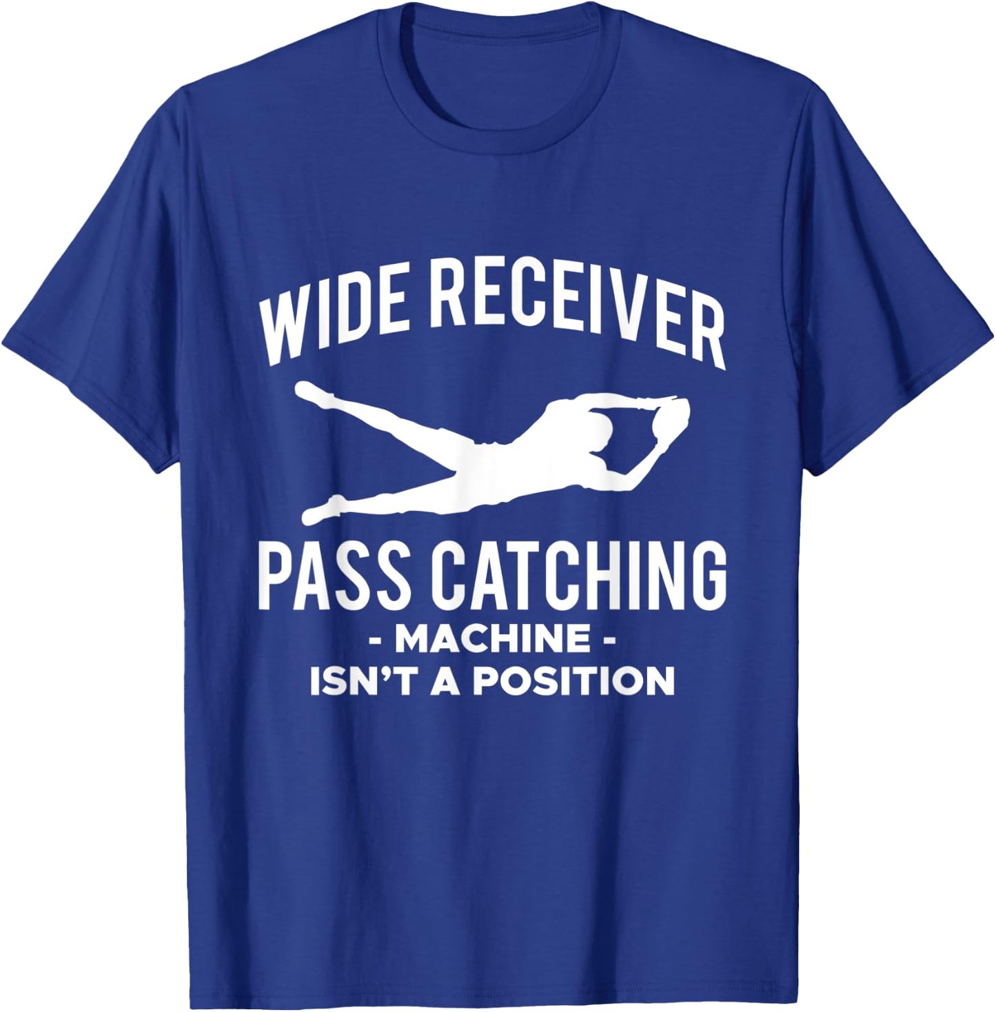 The Wide Receiver Football T-Shirt - T-Shirt | Royal