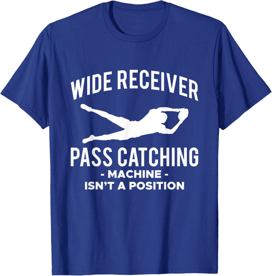 The Wide Receiver Football T-Shirt - T-Shirt | Royal