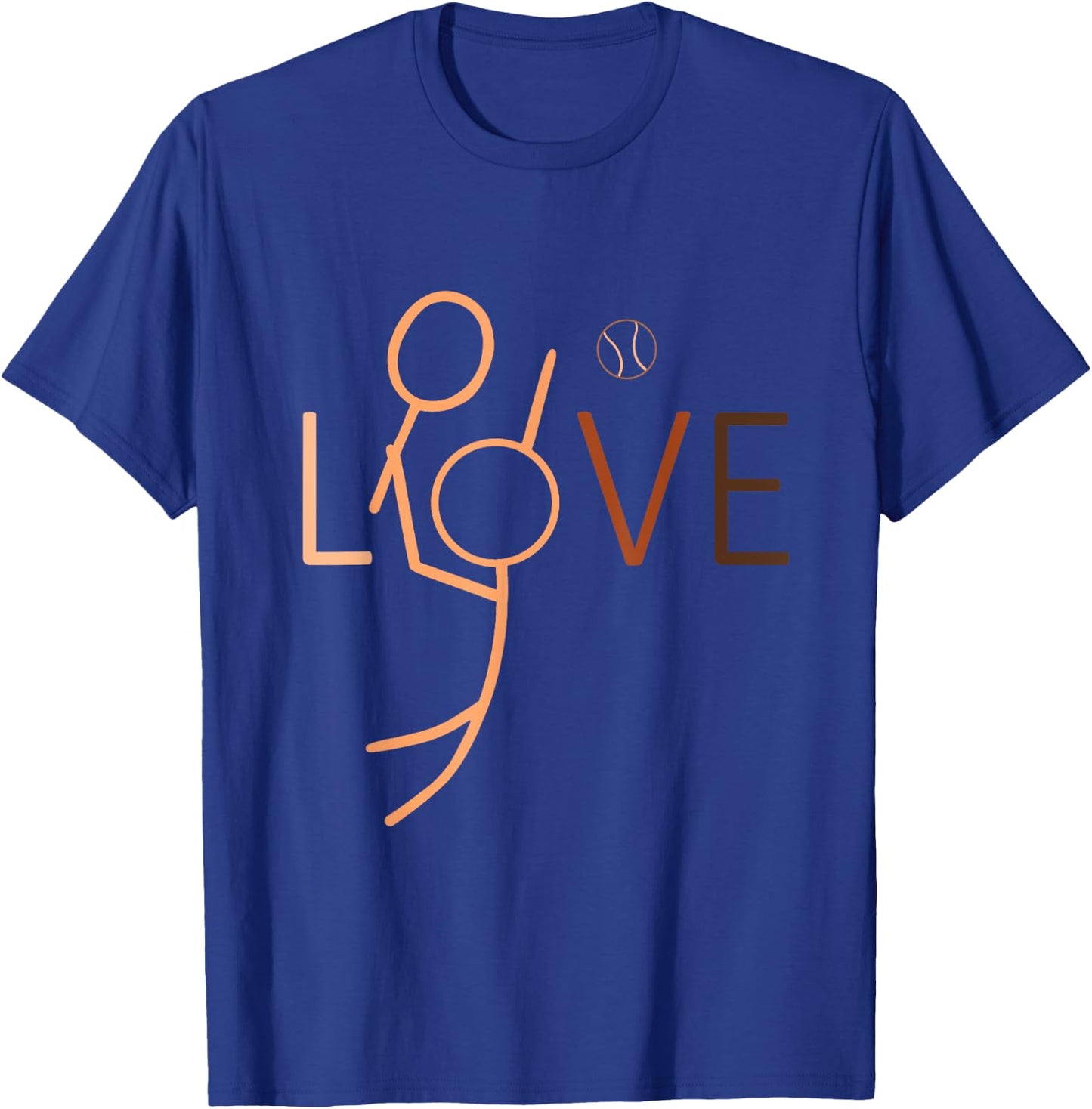 Love Tennis Black History Month BLM Melanin Sport T-Shirt - T-Shirt | Royal